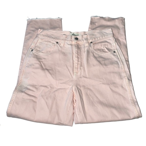 Madewell - Garment-Dyed Straight-Leg Jeans - Picture 8 of 13